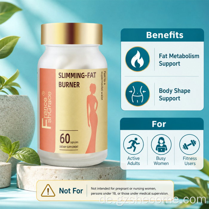Fatburner-Kapseln zur Gewichtsabnahme, Keto-Ergänzung